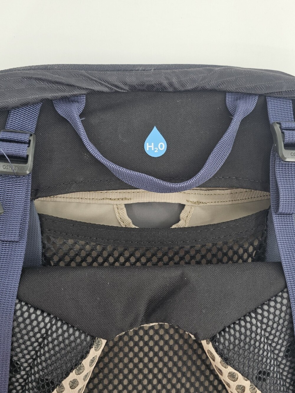 Osprey Mira 22 x-Res Anchor Blue OS Backpack Hike Hydration Sustainable Design - Picture 9 of 14